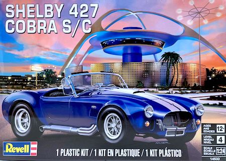 Shelby Cobra 427 S/C 1/24 Scale Model by Revell 