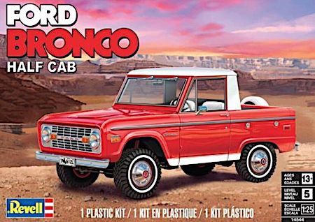 Revell Ford Bronco Half Cab 