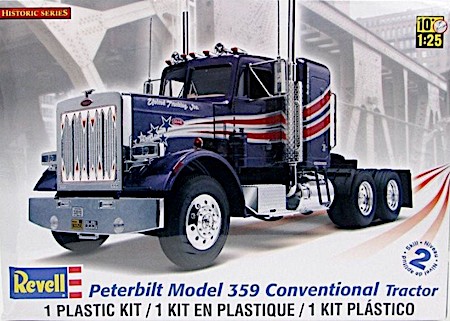 revell peterbilt 359 conventional tractor truck model