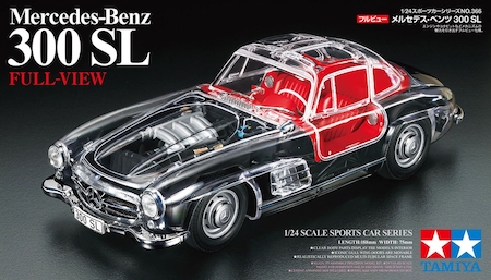 tamiya mercedes 300sl model car