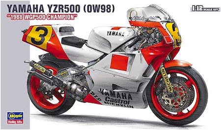 Hasegawa Yamaha YZR500 WGP500 Champion Plastic Model
