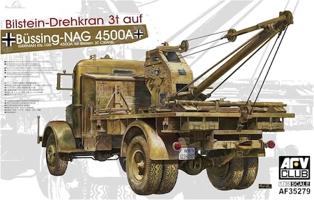   AFV Club Bussing NAG with Crane Model Kit