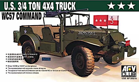 afv club WC57 4X4 Dodge Command Car