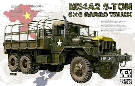 
AFV Club  US Army M54A2 5t 6x6 Cargo Truck Plastic Model