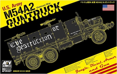 AFV Club Vietnam War US Army M54A2   Truck Plastic Model 