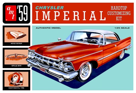 AMT 1959 Chrysler Imperial 1:25 Scale Model Kit