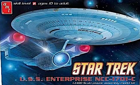 AMT Star Trek U.S.S. Enterprise NCC-1701-C Scale Model Kit