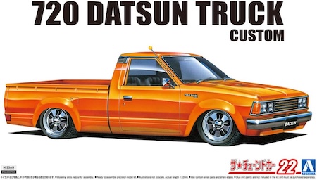 Aoshima Nissan Datsun Truck Custom Scale Model Kit