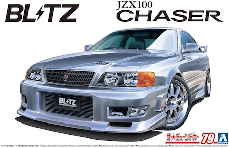 Aoshima Toyota Blitz JZX100 Chaser Tourer V Scale Model Kit