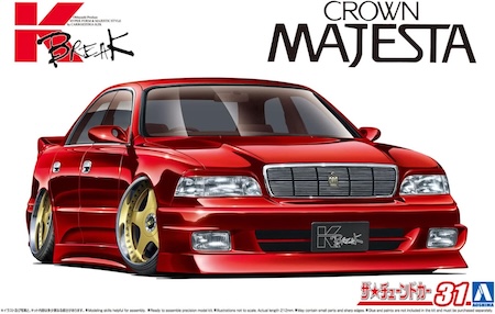 Aoshima K-Break Majesta Toyota Scale Model Kit