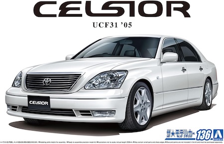 Aoshima Toyota UCF31 Celsior Model Kit