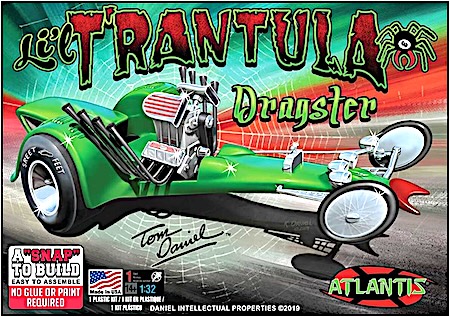 ATLANTIS TOY & HOBBY Plastic Model Kit-Lil'l Trantula Tom Daniel