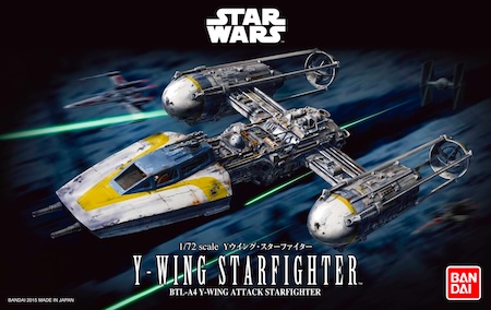 Bandai Hobby Star Wars Y-Wing Starfighter Building Kit