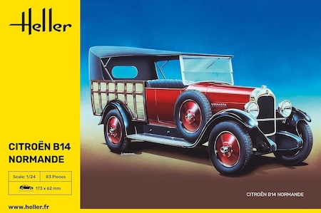 Heller Citroen B14 Normande Plastic Model 