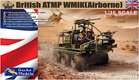 gecko models  Scale British ATMP Airborne Plastic Building Kit 