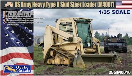  Gekko Model  US Army M400T Small Skid Steer Loader 
