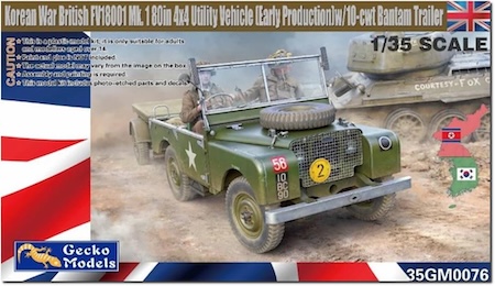 Gekko Model  British Mark I 4x4 Utility Vehicle