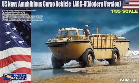 Gekko Model  US Navy LARC-V Amphibious Cargo Transport Vehicle