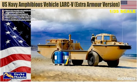 Gecko Model  US Navy LARC-V Amphibious Cargo Carrier