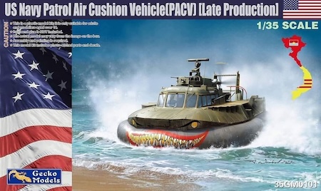 Gecko Models  US Patrol cushion Vehicle (PACV) 