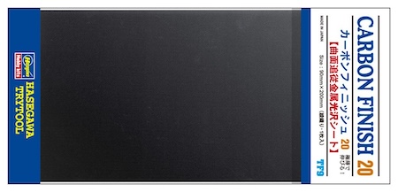 Hasegawa Carbon Finish 12 Coarse (TF10) Black