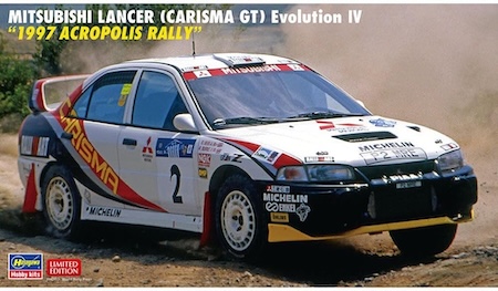 Hasegawa Mitsubishi Lancer Carisma GT Evo IV, Acropolis Rally