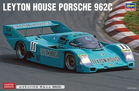 Hasegawa Leyton House Porsche 962C Plastic Model kit