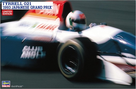 Hasegawa Tyrrell 021 1993 Japanese Grand Prix