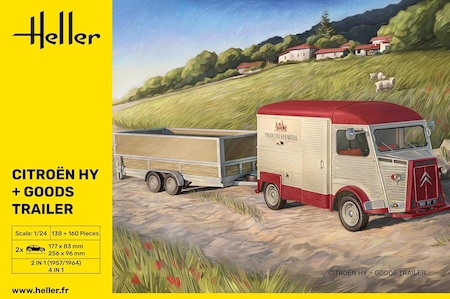 Heller  Car Transporter Trailer