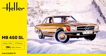 Heller meredes 450sl