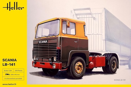 heller scania lb141 truck