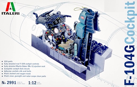Italeri 1:12 F-104G Cockpit