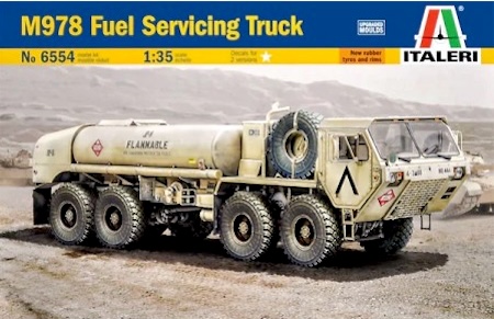 Italeri M978 Fuel Servicing Truck Model Building Kit