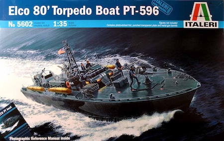 Italeri Elco 80 Torpedo Boat PT-596