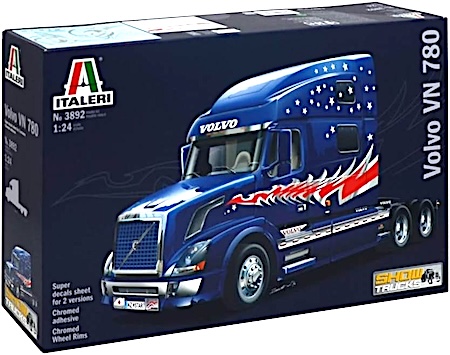 Italeri Volvo Vn 780 Model Kit