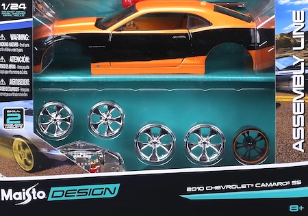 Maisto  Scale Design Assembly Line  Chevrolet Camaro SS Vehicle 