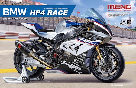 MENG Model BMW HP4 Race Scale Model kit,