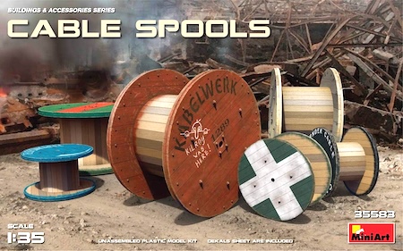 MiniArt cable spools