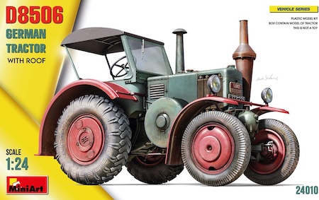 Mini Art D8506 German Tractor with roof