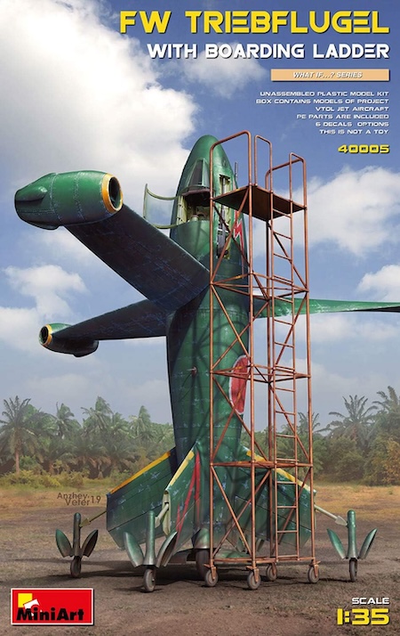 MiniArt Focke-WulfTriebflugel  Boarding Ladder 