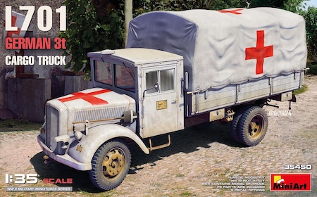 MiniArt medical cargo truck