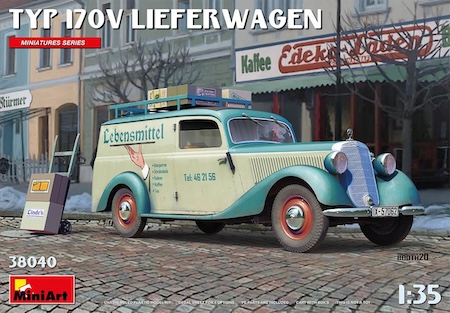 Miniart  Lieferwagen  170V  mercedes