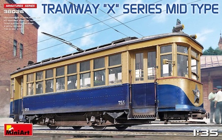 MiniArt tramcar diorama 