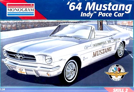 monogram Mustang Indy Pace Car Scale