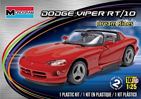 Revell Monogram Dodge Viper RT Plastic Model Kit