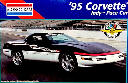Corvette Indy Pace Car. Scale Model Kit.