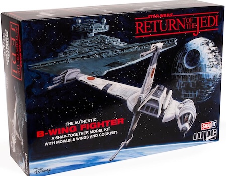 MPC Star Wars  B-Wing Fighter Scale Model Kit