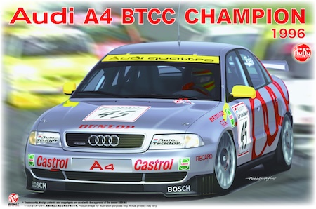Platz  A4 Quattro BTCC Champion Plastic Model