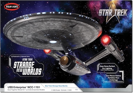 Polar Lights Star Trek Strange New Worlds U.S.S. Enterprise Scale Model Kit