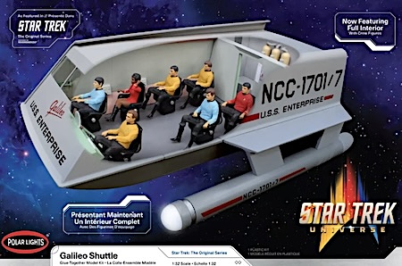 polar lights star trek shuttle